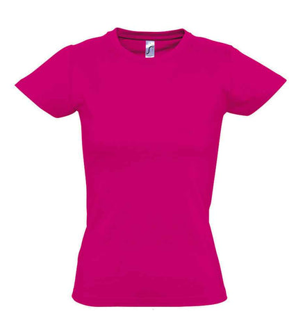 SOL'S SOL'S Ladies Imperial Heavy T-Shirt - Fuchsia (11502)