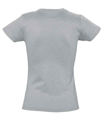 SOL'S SOL'S Ladies Imperial Heavy T-Shirt - Grey Marl (11502)