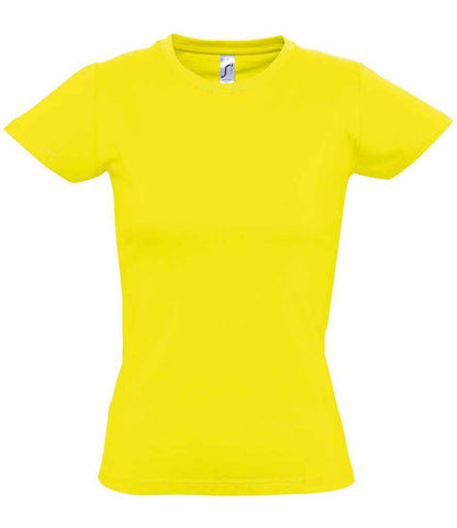 SOL'S SOL'S Ladies Imperial Heavy T-Shirt - Lemon (11502)