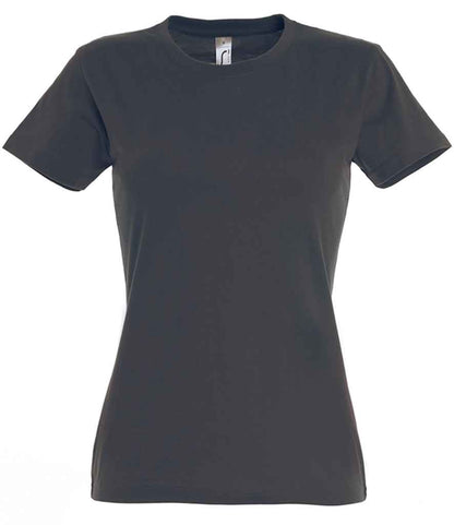 SOL'S SOL'S Ladies Imperial Heavy T-Shirt - Mouse Grey (11502)