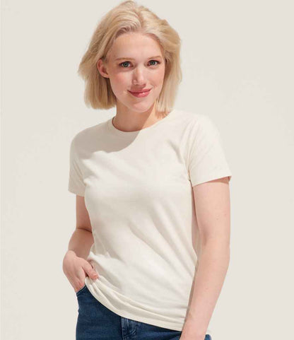 SOL'S SOL'S Ladies Imperial Heavy T-Shirt - Off White (11502)