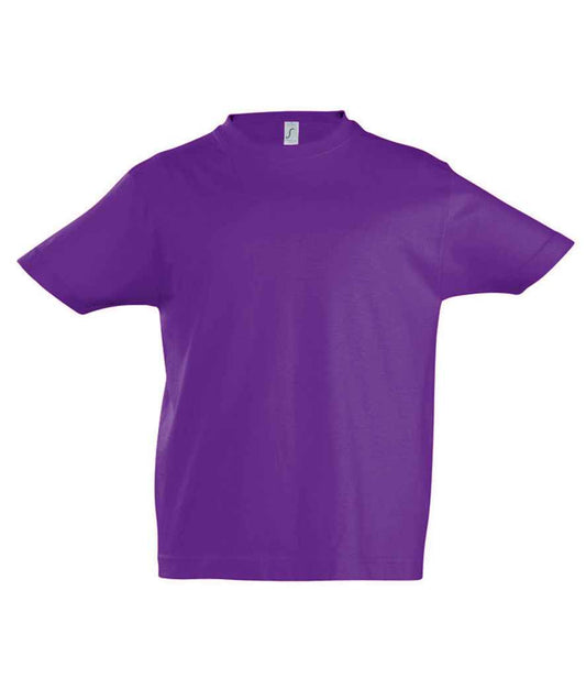 SOL'S SOL'S Kids Imperial Heavy T-Shirt - Dark Purple (11770)