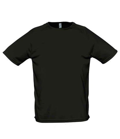 SOL'S SOL'S Sporty Performance T-Shirt - Black (11939)