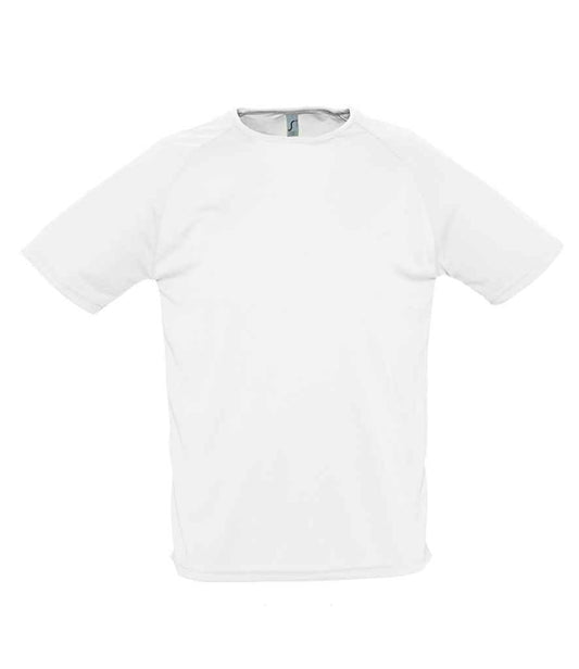 SOL'S SOL'S Sporty Performance T-Shirt - White (11939)