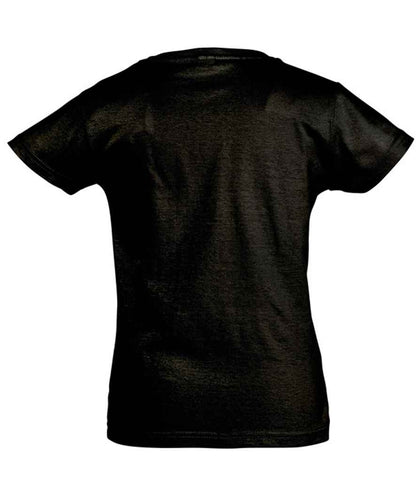 SOL'S SOL'S Girls Cherry T-Shirt - Deep Black (11981)