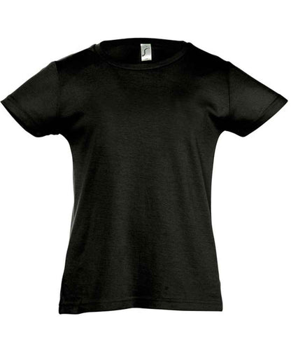 SOL'S SOL'S Girls Cherry T-Shirt - Deep Black (11981)