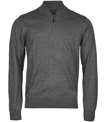 Tee Jays Half Zip Sweater - FRONT