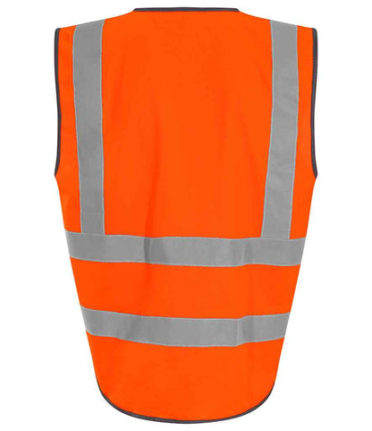 Pro RTX High Visibility Executive Waistcoat - Orange - back
