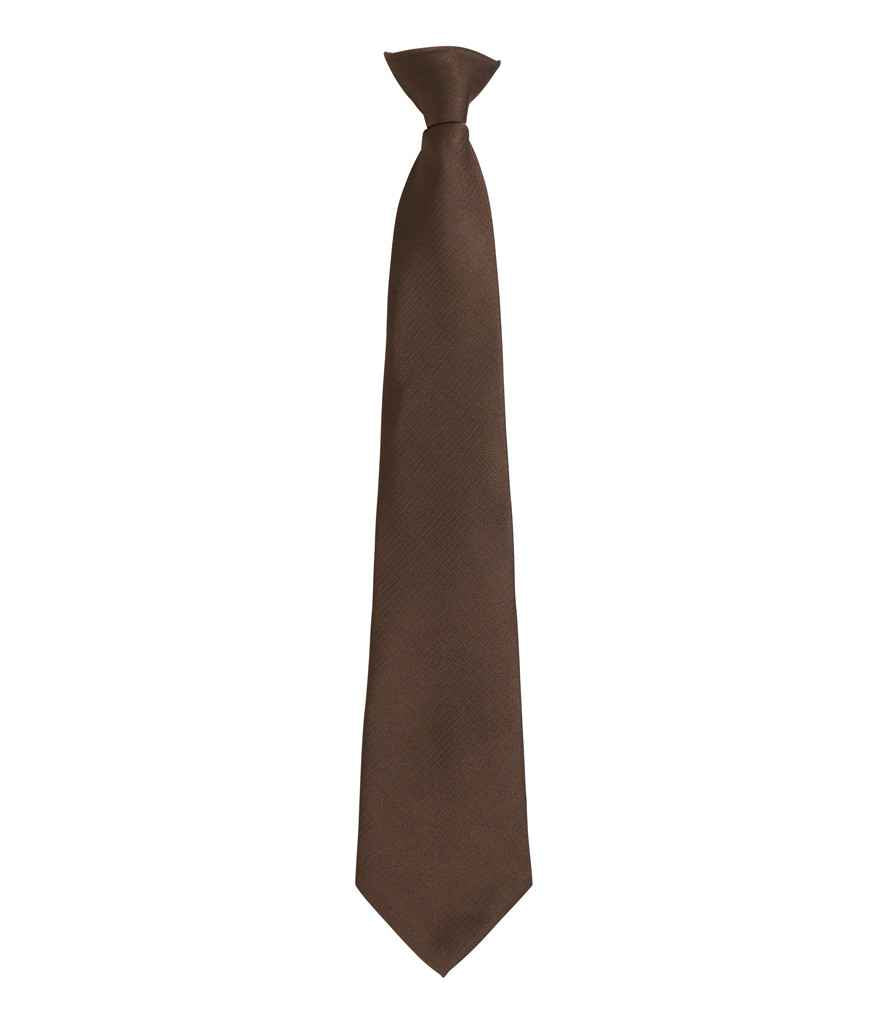 Premier 'Colours' Fashion Clip Tie (PR785) - FRONT