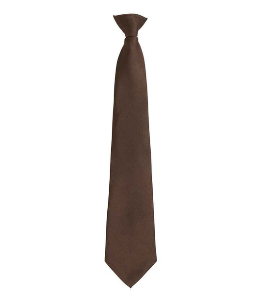 Premier 'Colours' Fashion Clip Tie (PR785) - FRONT