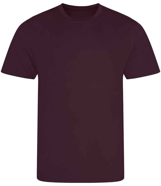 AWDis Cool T-Shirt - Burgundy Front