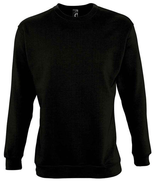 SOL'S SOL'S Unisex New Supreme Sweatshirt - Black (13250)