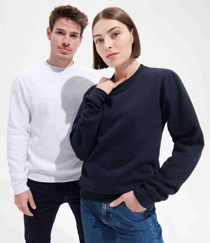 SOL'S SOL'S Unisex New Supreme Sweatshirt - Black (13250)