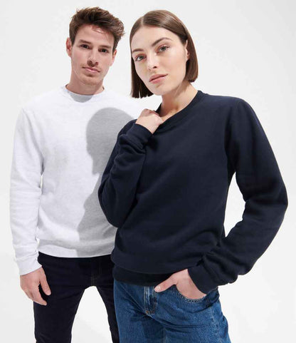SOL'S SOL'S Unisex New Supreme Sweatshirt - Black (13250)
