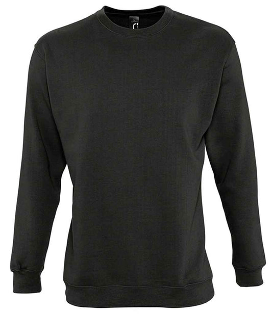 SOL'S SOL'S Unisex New Supreme Sweatshirt - Charcoal (13250)