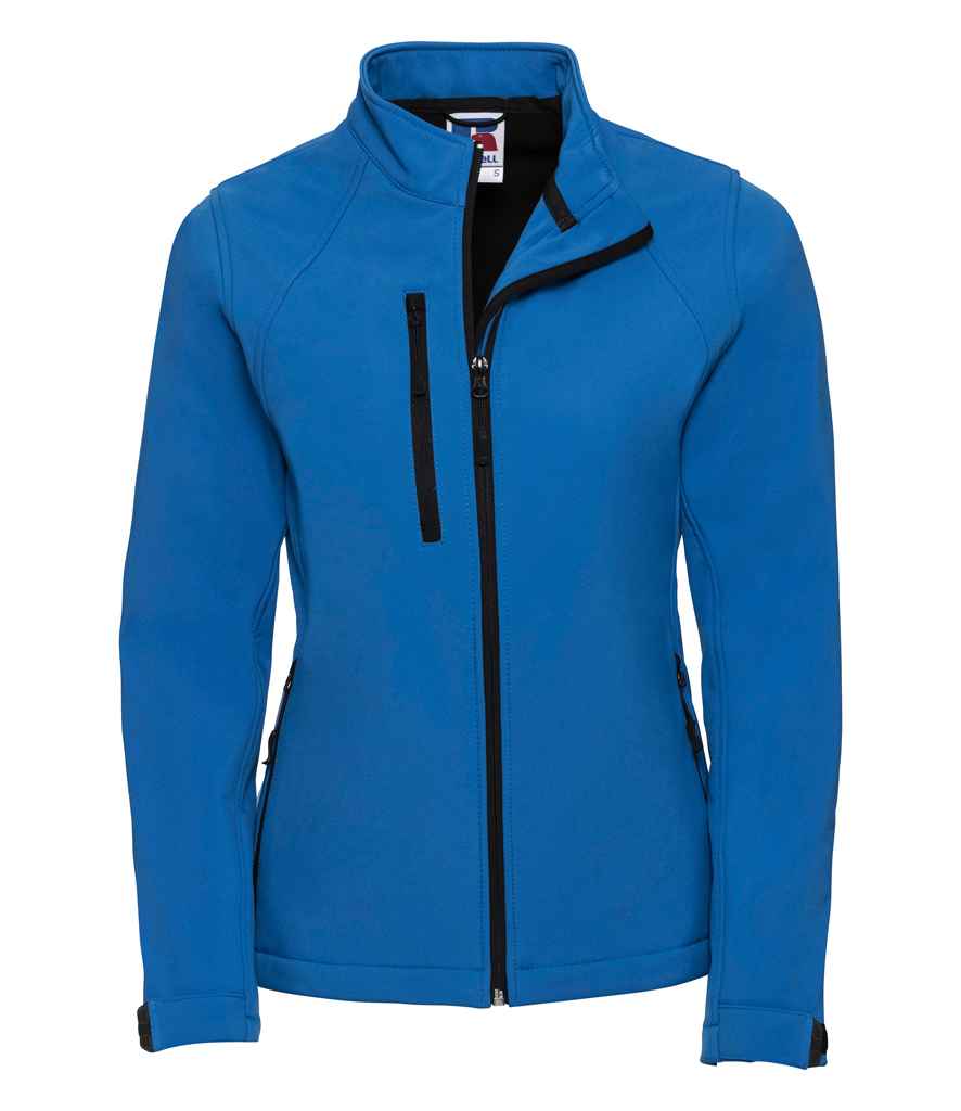 Russell Ladies Soft Shell Jacket - Azure (140F)