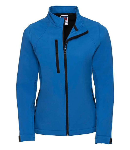Russell Ladies Soft Shell Jacket - Azure (140F)