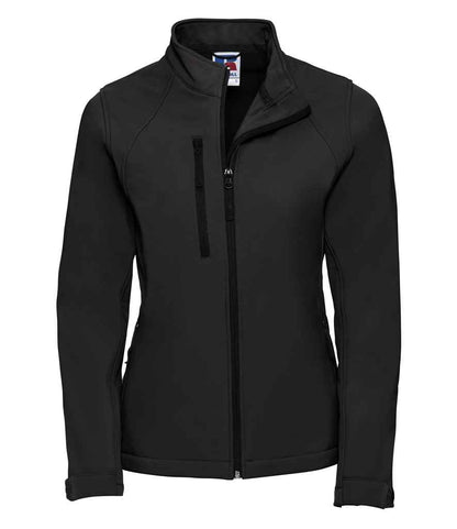 Russell Ladies Soft Shell Jacket - Black (140F)