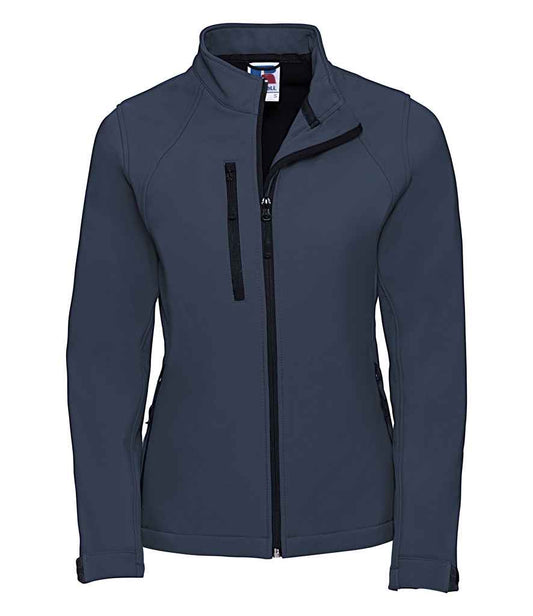 Russell Ladies Soft Shell Jacket - French Navy (140F)