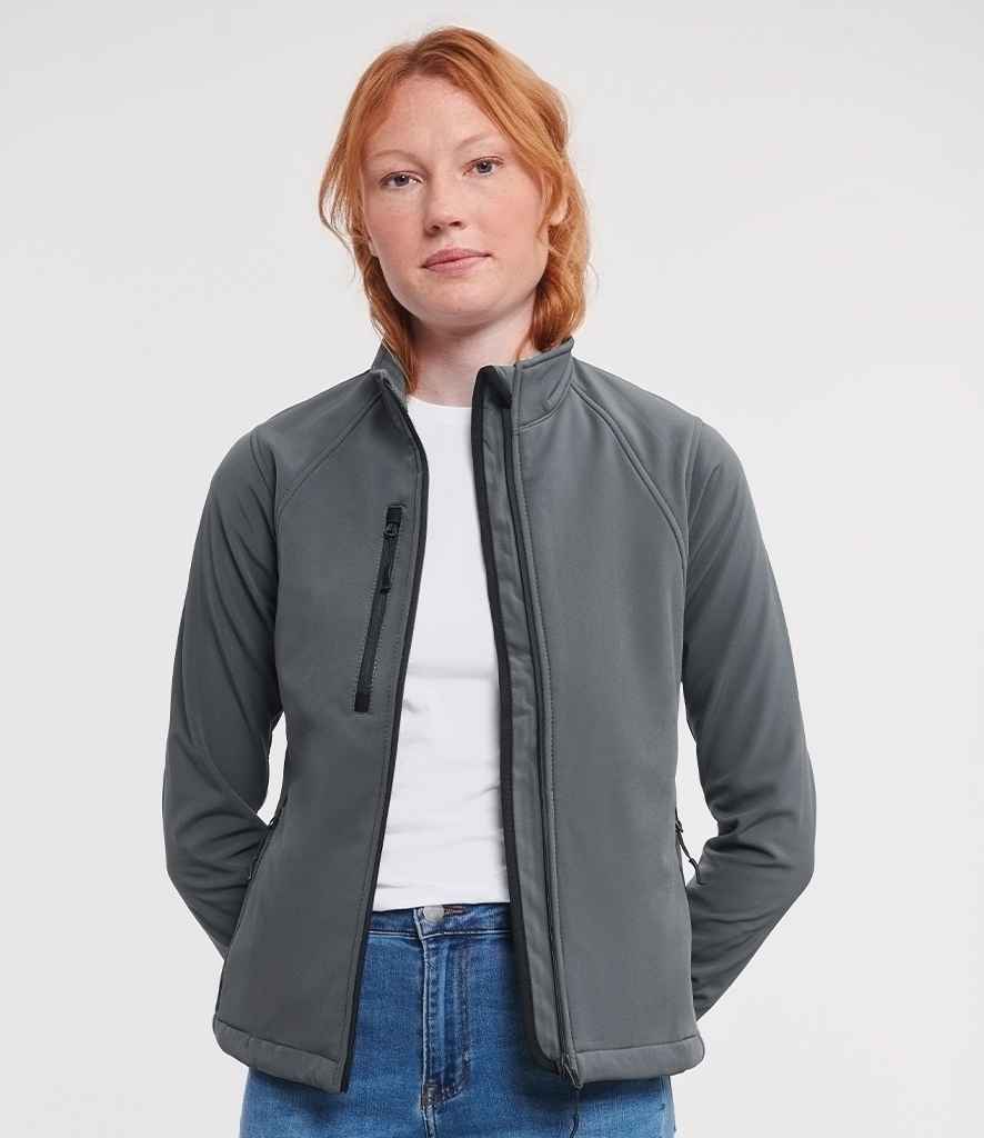 Russell Ladies Soft Shell Jacket - Titanium (140F)