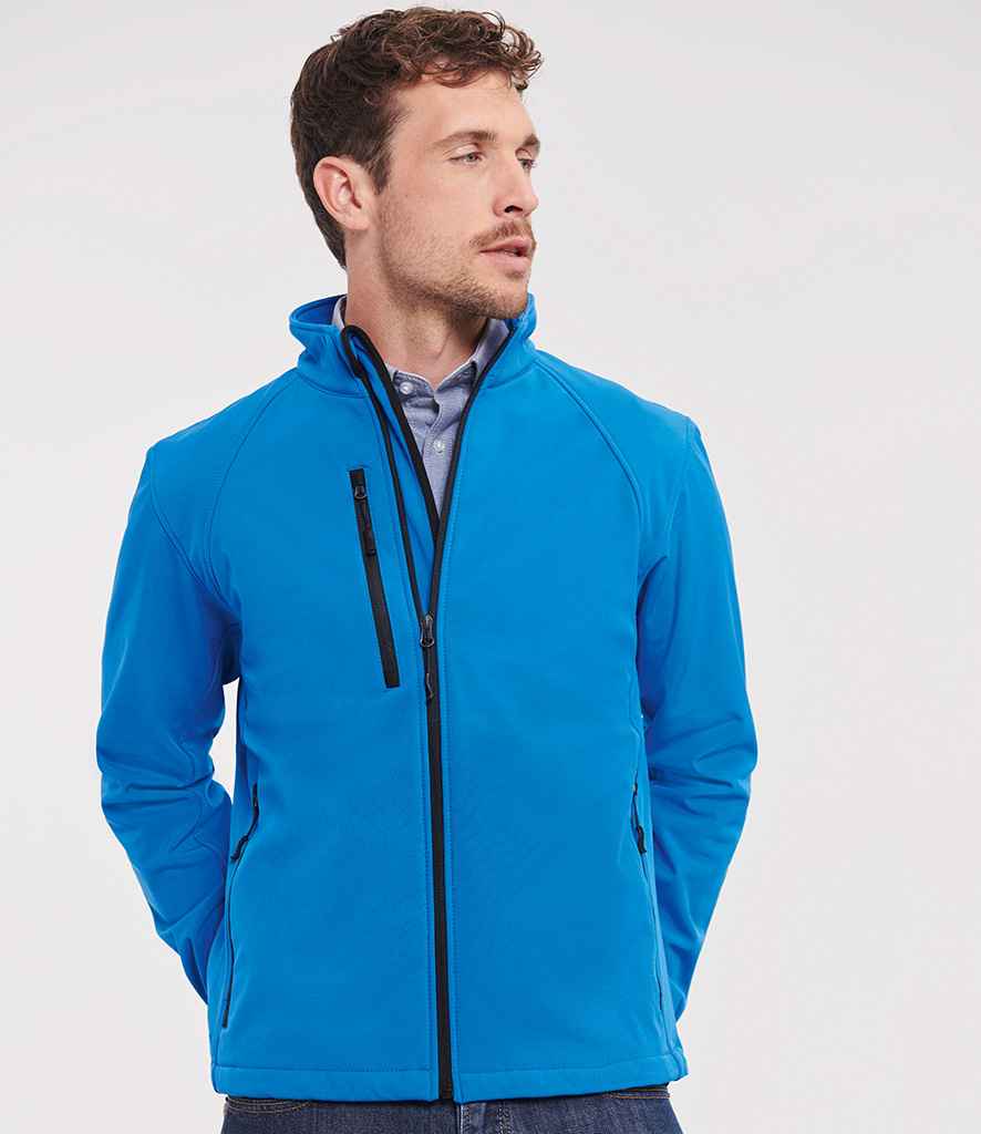 Russell Soft Shell Jacket - Azure (140M)