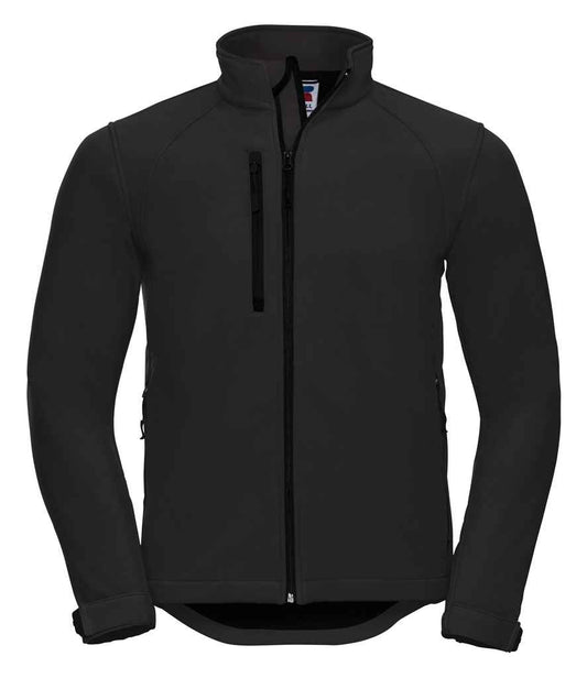 Russell Soft Shell Jacket - Black (140M)