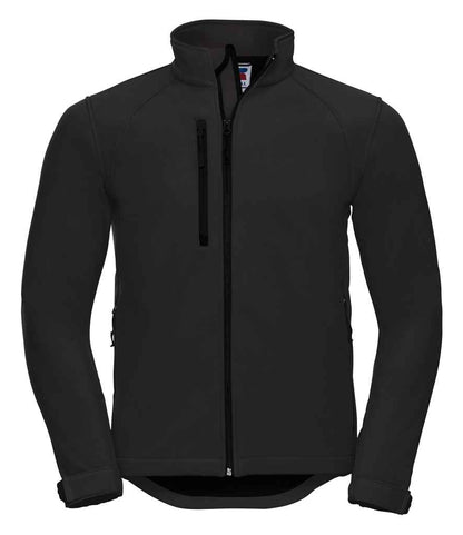 Russell Soft Shell Jacket - Black (140M)
