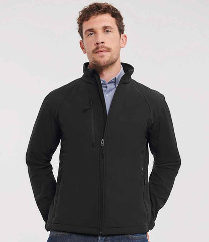 Russell Soft Shell Jacket - Black (140M)