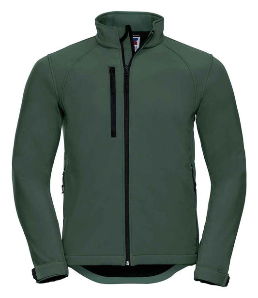 Russell Soft Shell Jacket - Bottle Green (140M)