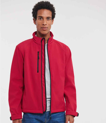 Russell Soft Shell Jacket - Classic Red (140M)