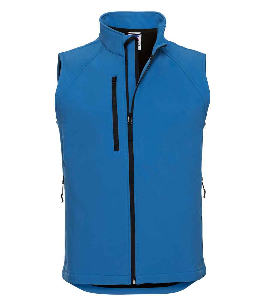 Russell Soft Shell Gilet - Azure (141M)