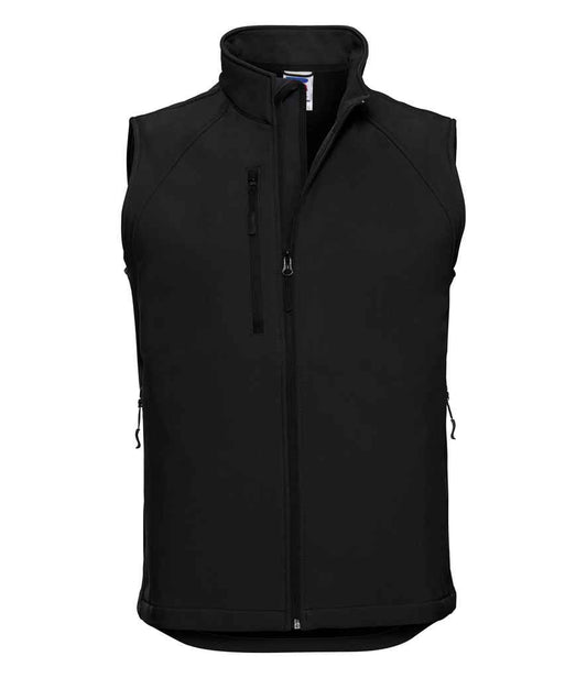 Russell Soft Shell Gilet - Black (141M)
