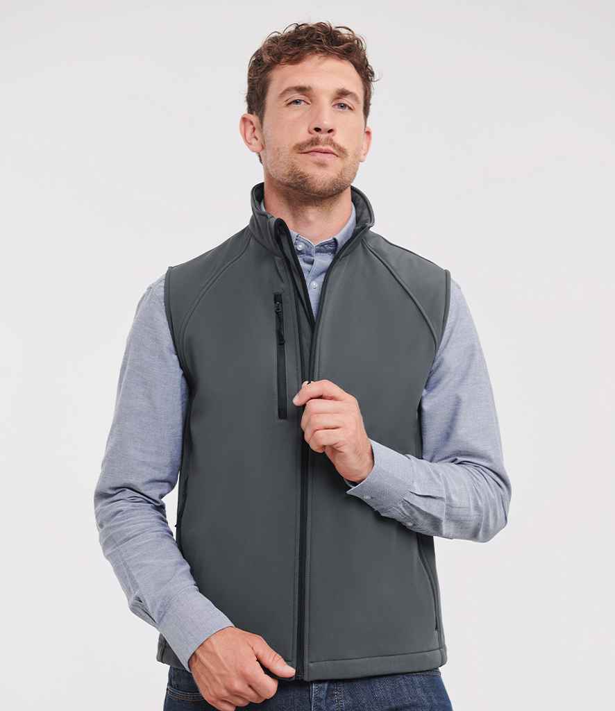 Russell Soft Shell Gilet - Titanium (141M)