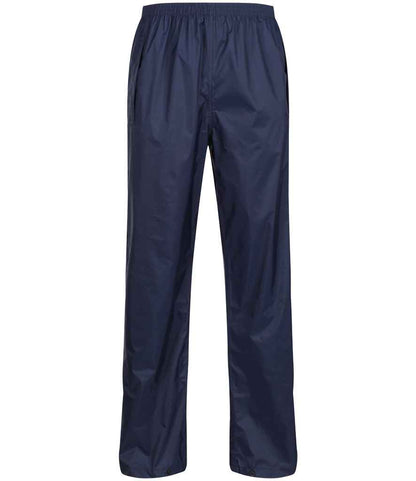 Regatta Pro Packaway Waterproof Breathable Overtrousers - FRONT