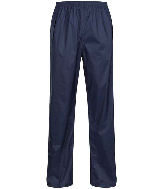 Regatta Pro Packaway Waterproof Breathable Overtrousers - FRONT