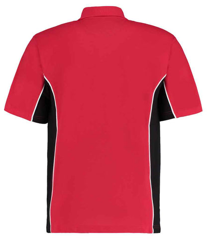 Kustom Kit Track Poly/Cotton Piqué Polo Shirt - BACK