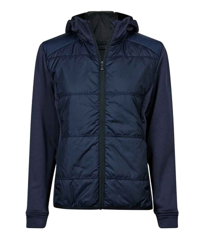 Tee Jays Ladies Hybrid-Stretch Hooded Jacket - FRONT