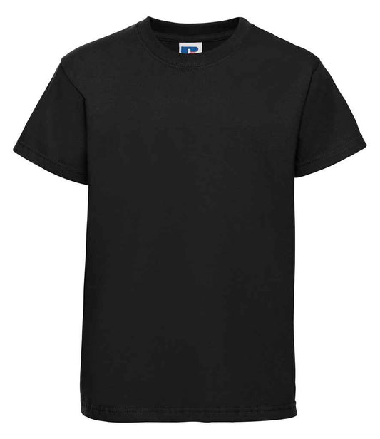 Russell Schoolgear Kids Classic Ringspun T-Shirt - Black (180B)