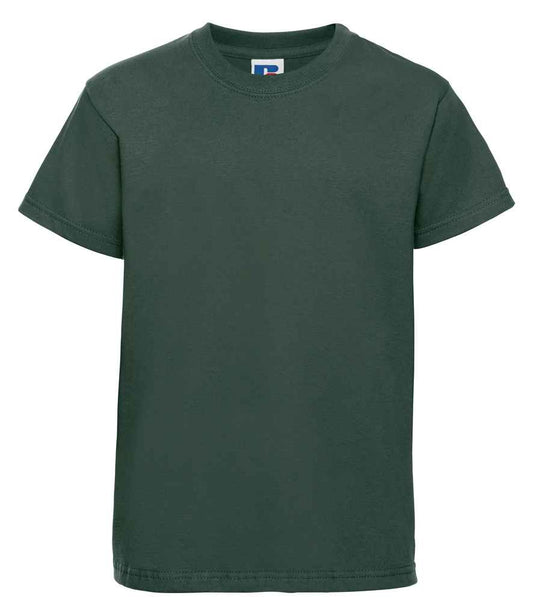 Russell Schoolgear Kids Classic Ringspun T-Shirt - Bottle Green (180B)