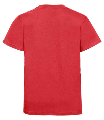 Russell Schoolgear Kids Classic Ringspun T-Shirt - Bright Red (180B)