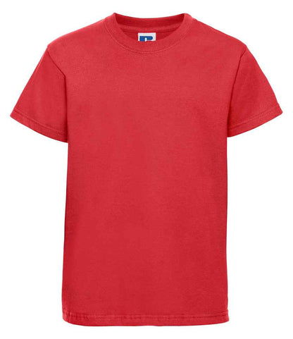 Russell Schoolgear Kids Classic Ringspun T-Shirt - Bright Red (180B)