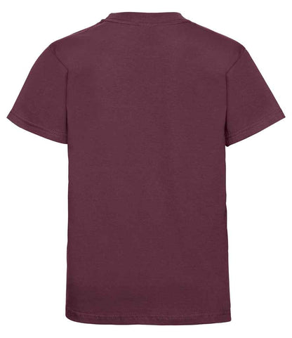 Russell Schoolgear Kids Classic Ringspun T-Shirt - Burgundy (180B)
