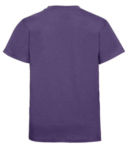Russell Schoolgear Kids Classic Ringspun T-Shirt - Purple (180B)