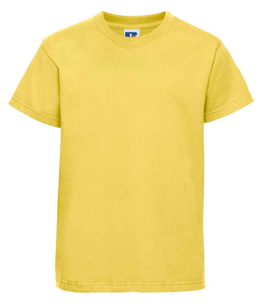 Russell Schoolgear Kids Classic Ringspun T-Shirt - Yellow (180B)