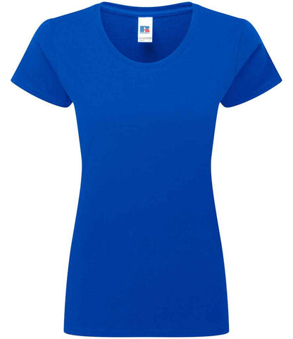 Russell Ladies Authentic Classic Ringspun T-Shirt - Bright Royal (180F)