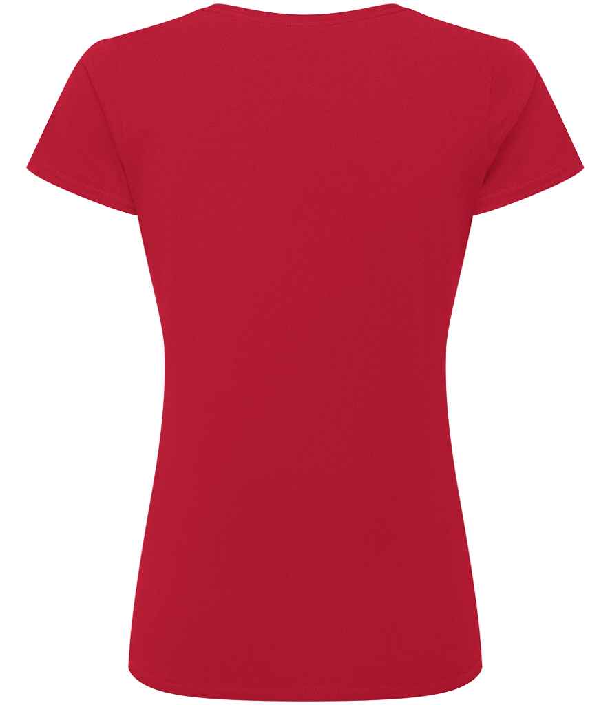 Russell Ladies Authentic Classic Ringspun T-Shirt - Classic Red (180F)