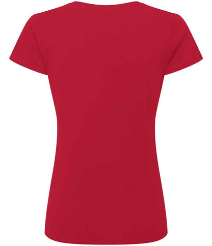 Russell Ladies Authentic Classic Ringspun T-Shirt - Classic Red (180F)