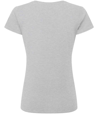 Russell Ladies Authentic Classic Ringspun T-Shirt - Light Oxford (180F)