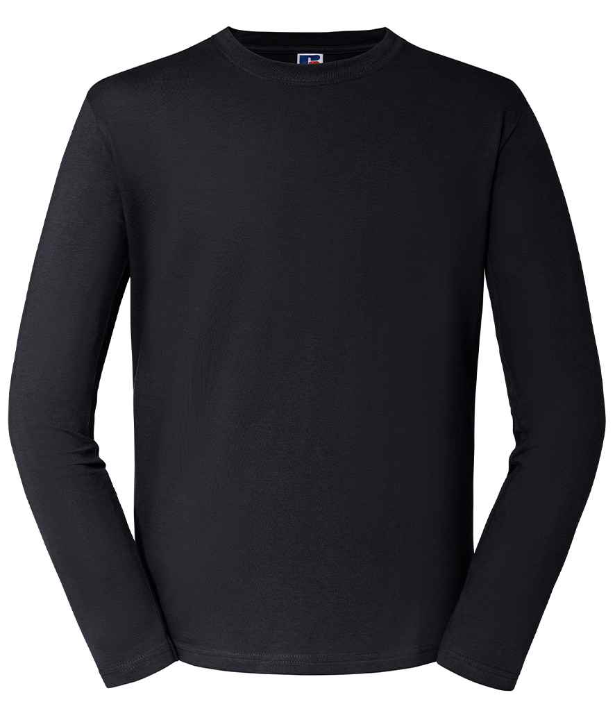 Russell Classic Long Sleeve T-Shirt - Black (180L)