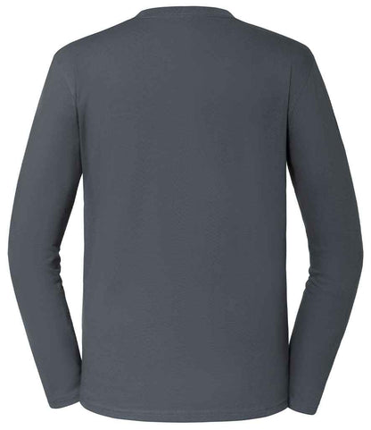 Russell Classic Long Sleeve T-Shirt - Convoy Grey (180L)